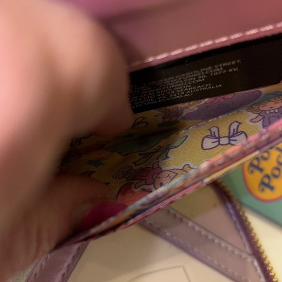 LOUNGEFLY Polly Pocket Zip Around Wallet, NWT. - Picture 6 of 6